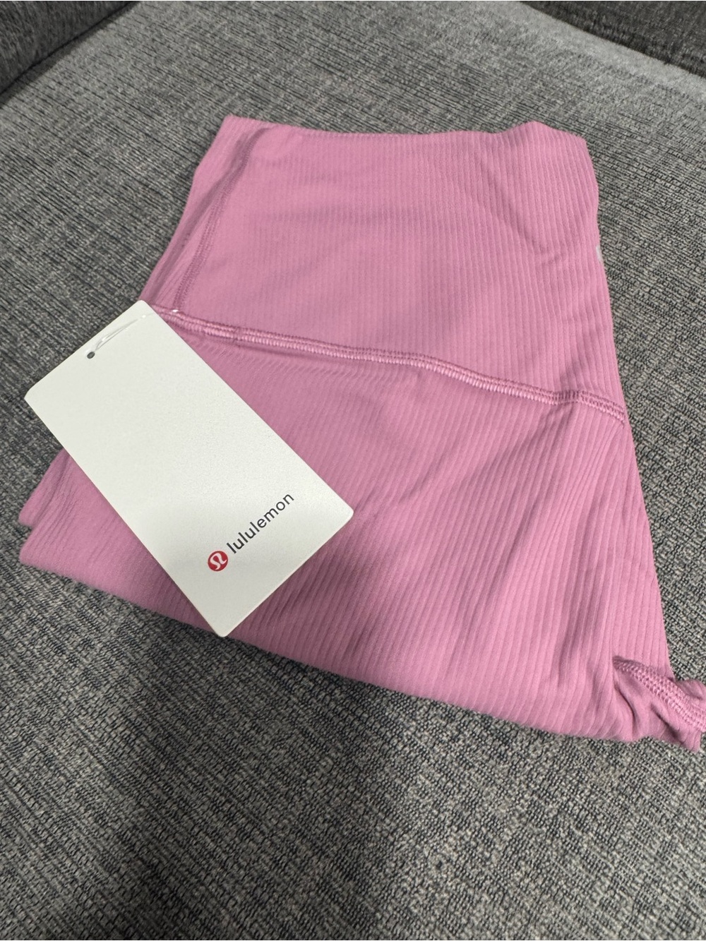 Lululemon Align Leggings Ribbed Rose